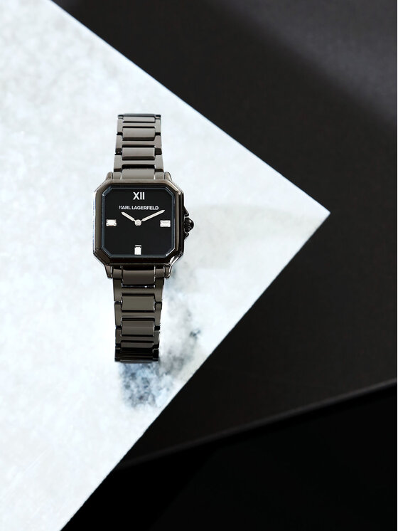 KARL LAGERFELD KARL LAGERFELD Laikrodis R0553102504 Juoda