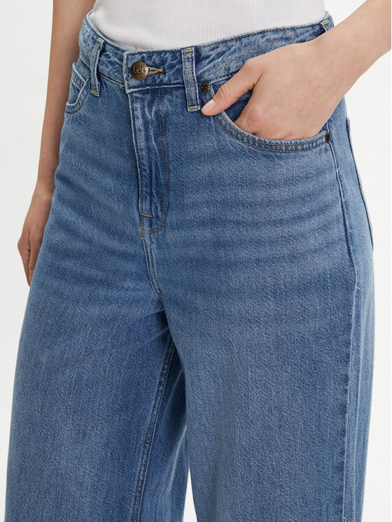 Lee Lee Traperice Stella 112371455 Plava Wide Leg