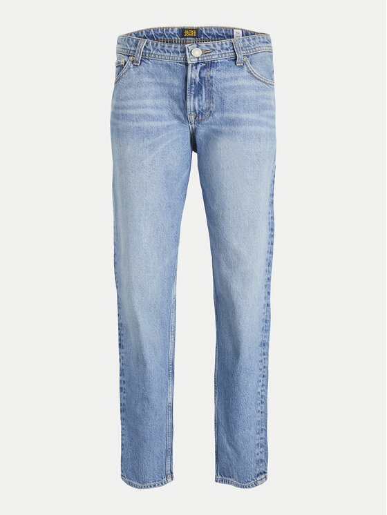 Jack & Jones Junior Jack & Jones Junior Jeansy Chris 12229486 Niebieski Relaxed Fit