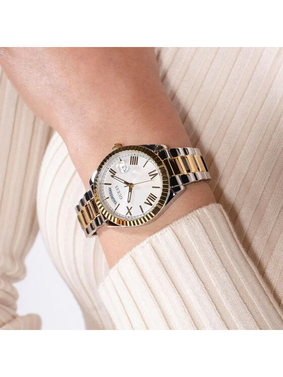 Guess Guess Hodinky GW0308L6 Stříbrná