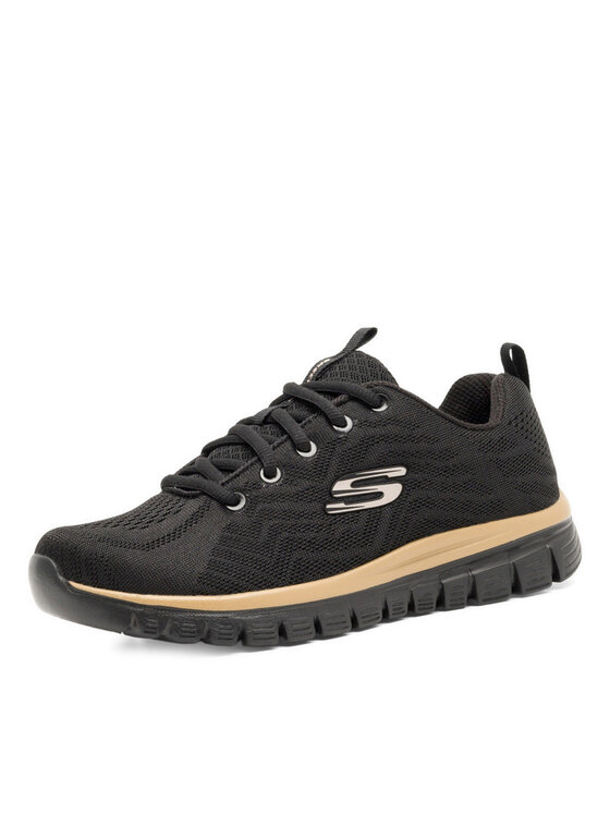 Skechers Skechers Laisvalaikio batai GRACEFUL - GET CONNECTED 12615 BKRG Juoda