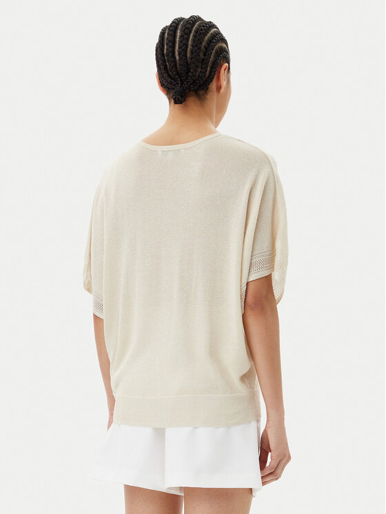 Morgan Morgan Bluse 241-MCHRIS Beige Relaxed Fit