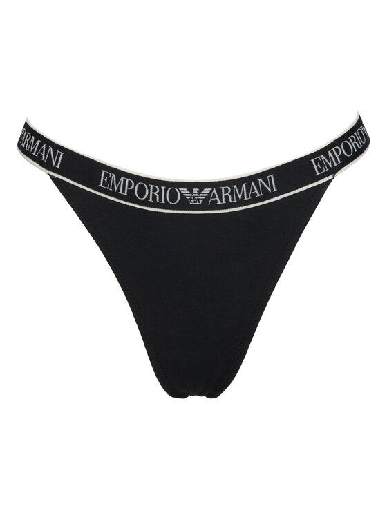 Emporio Armani Underwear Emporio Armani Underwear Stringu komplekts EW000405 AF19026 MC005 Melns