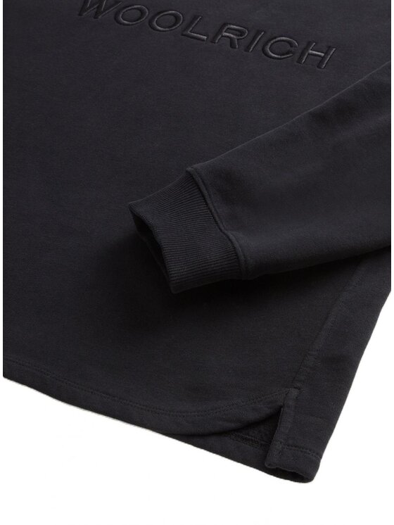 Woolrich Woolrich Μπλούζα cfwwsw0135frut3858-100 Μαύρο Regular Fit