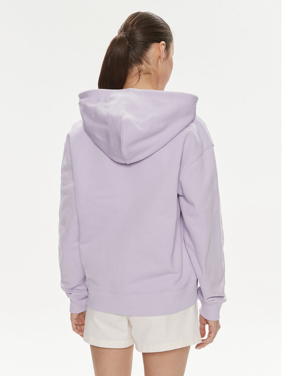 Tommy Jeans Tommy Jeans Felpa Badge DW0DW17955 Viola Relaxed Fit