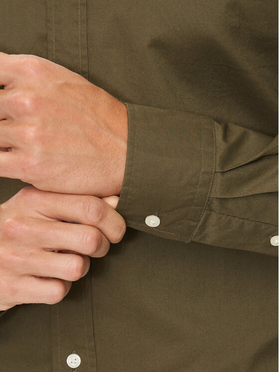 Tommy Hilfiger Tommy Hilfiger Košulja MW0MW30934 Kaki Regular Fit