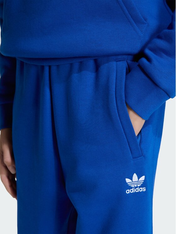 adidas adidas Spodnie materiałowe 132711 Błękitny Regular Fit