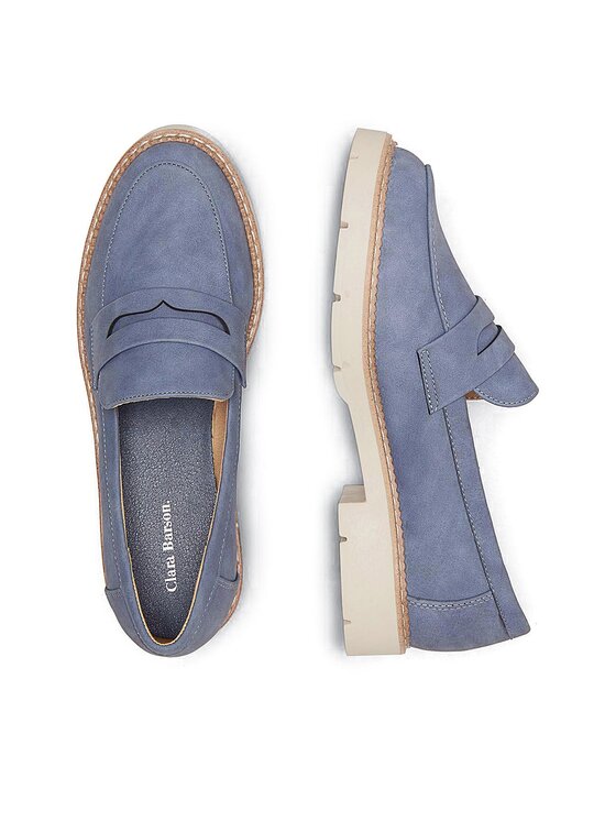 Clara Barson Clara Barson Mokassins WS5885-01A Blau
