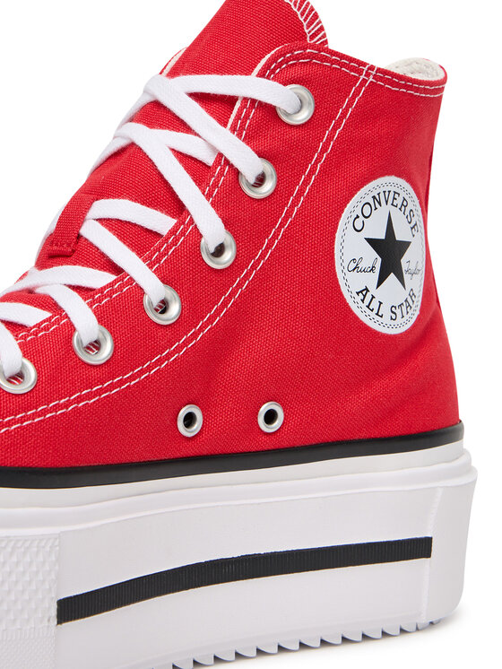 Converse Converse Tenisice Chuck Taylor All Star Lift Double Stack A15542C Crvena