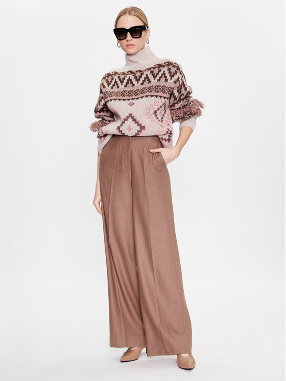 Weekend Max Mara Weekend Max Mara Kampsun Shermo 53662523 Beež Relaxed Fit