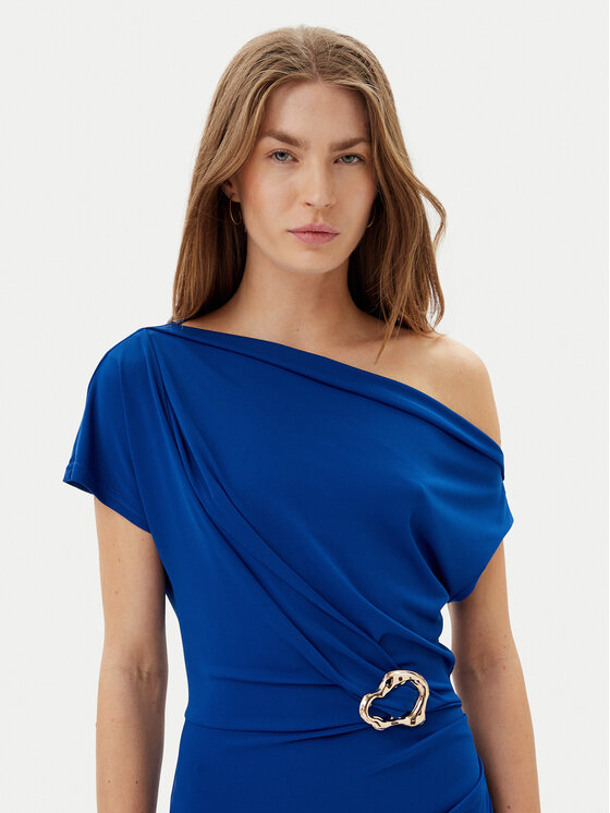 Rinascimento Rinascimento Coctailkleid CFC0123487003 Blau Regular Fit