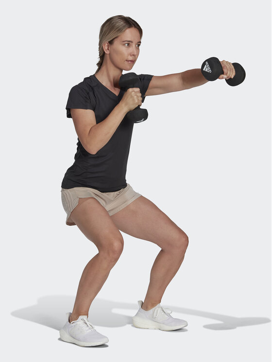adidas adidas Тениска от техническо трико Train Essentials HN5543 Черен Slim Fit