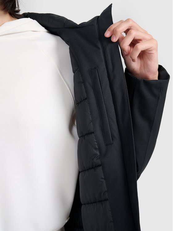 4F 4F Parka 4FRAW25TTJAF1027-20S Nero Regular Fit