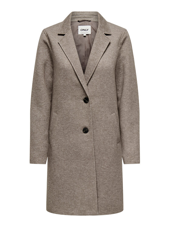 ONLY ONLY Демісезонний плащ Sedona 15321862 Сірий Regular Fit