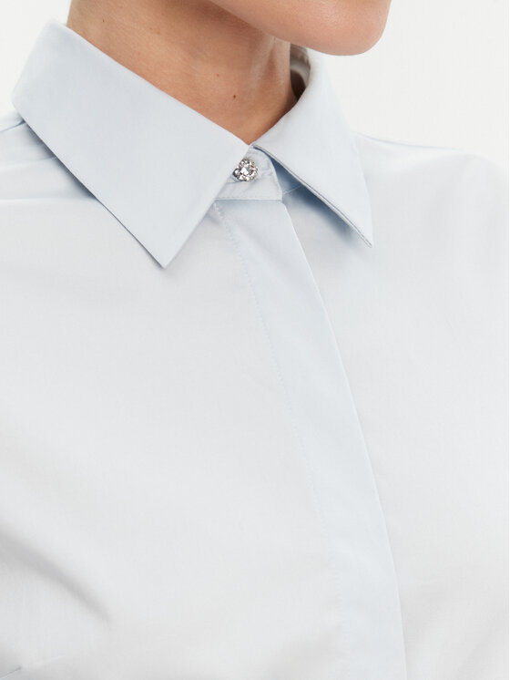Guess Guess Košile W5RH31 WAF10 Modrá Regular Fit