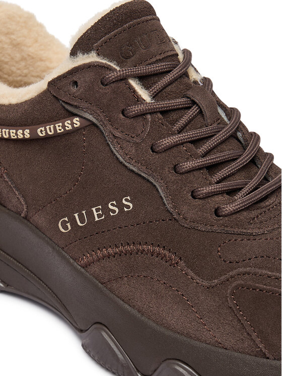 Guess Guess Снікерcи FLFMI3 SUE12 Темно-коричневий