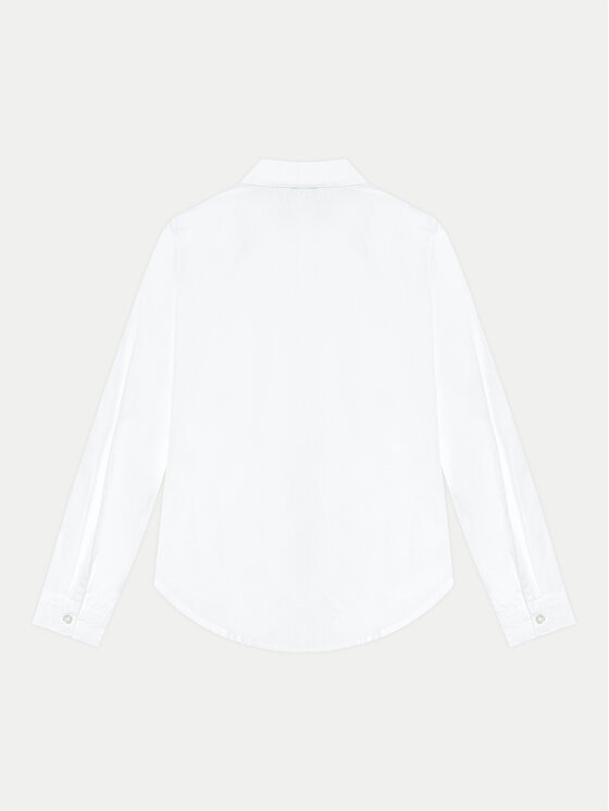 United Colors Of Benetton United Colors Of Benetton Camicia 5X9ZCQ03A Bianco Regular Fit