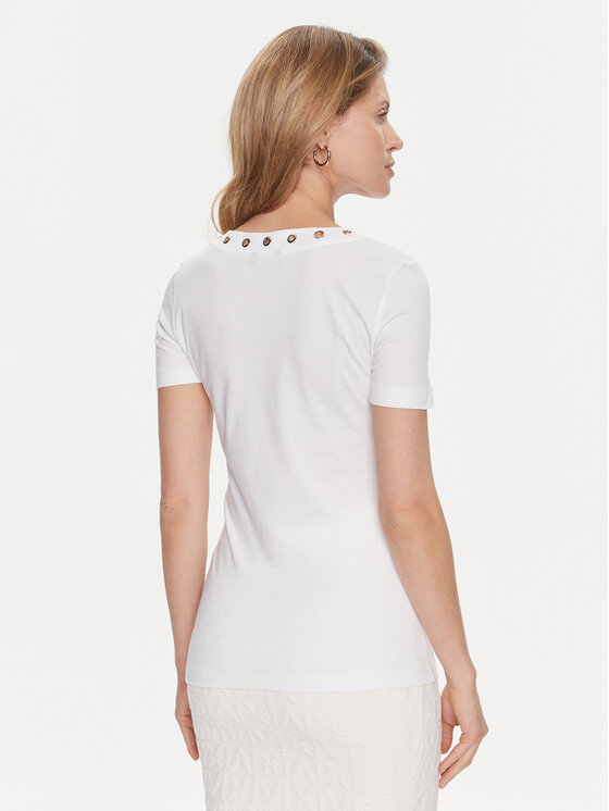 Marciano Guess Marciano Guess T-krekls 4RGP24 6138A Balts Regular Fit