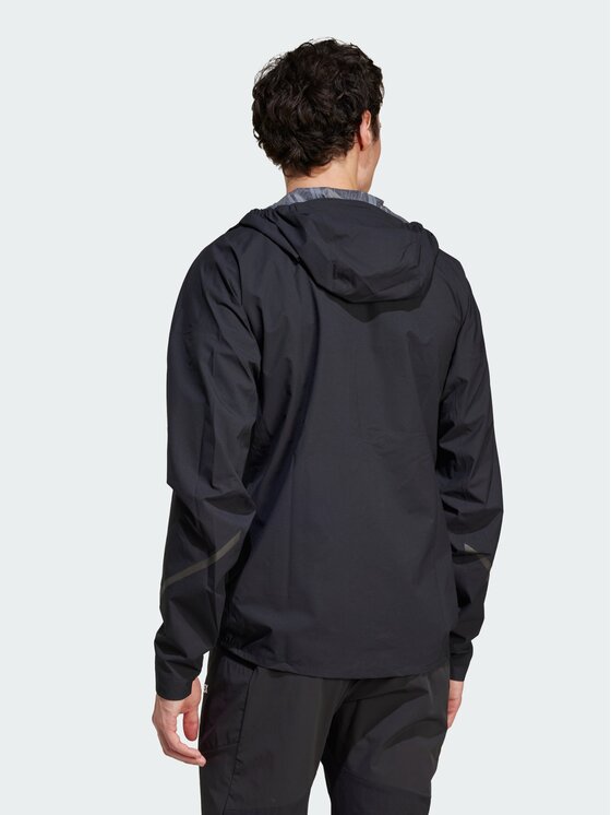 adidas adidas Kurtka do biegania 144305 Czarny Slim Fit