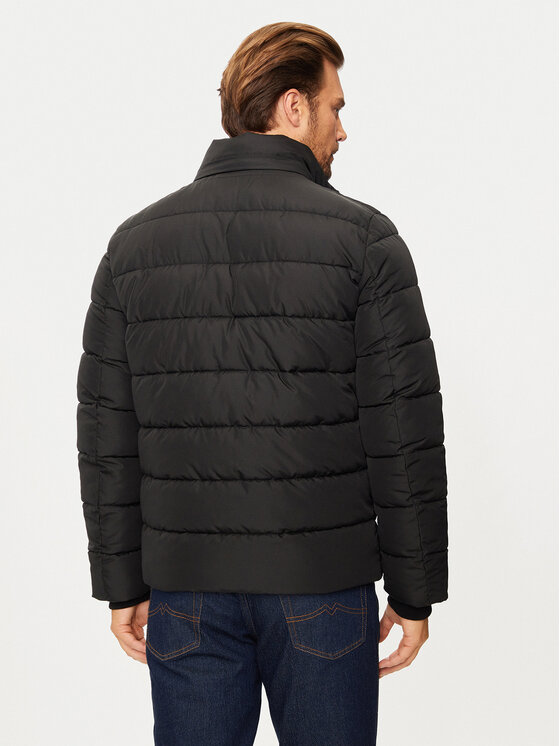 Geox Geox Зимно яке Leitan M4628C T3144 F9000 Черен Regular Fit