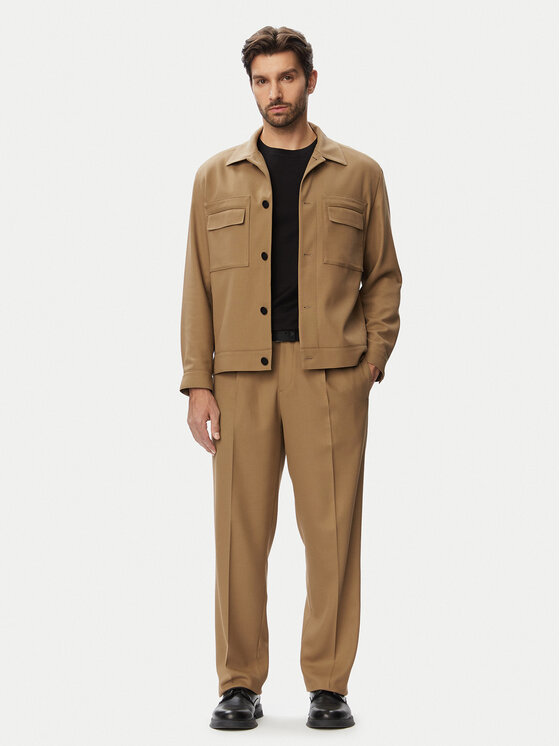 HUGO HUGO Krekljaka Juliano243F1 50555258 Bēšs Slim Fit