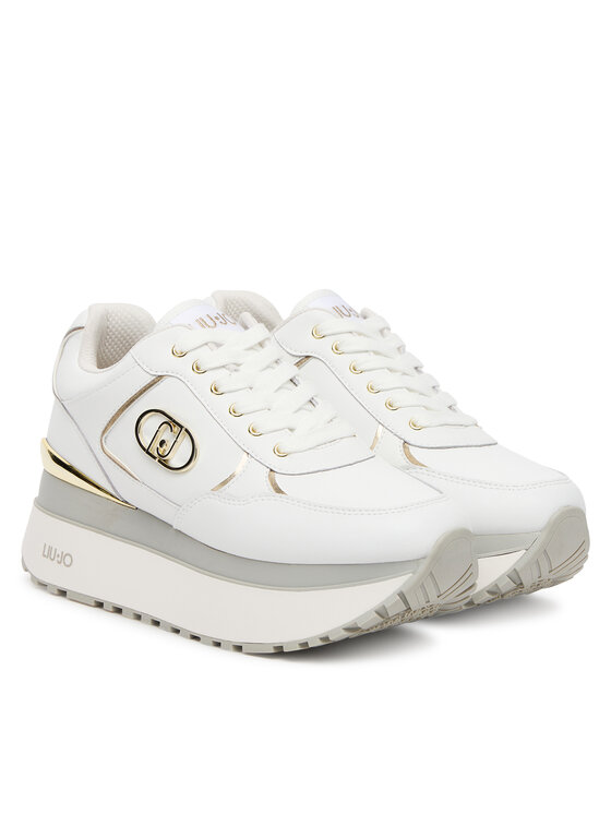Liu Jo Liu Jo Sneakersy Plus 01 BF5011 P0102 Biały