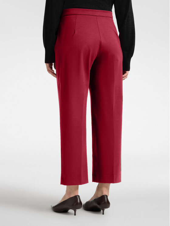 Elena Mirò Elena Mirò Pantaloni di tessuto P801P000576N036 Bordeaux Regular Fit