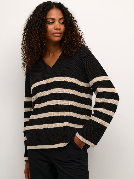 Kaffe Pulover Irina 10507671 Negru Loose Fit