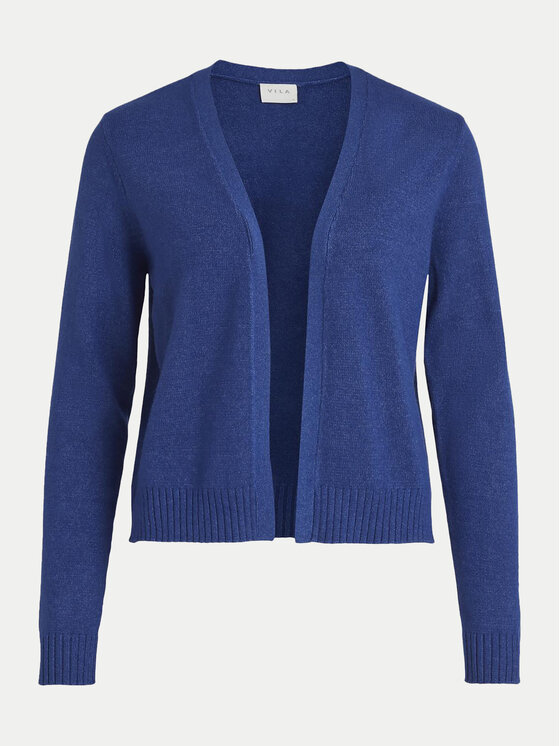 Vila Vila Kardigāns Ril 14060800 Zils Regular Fit
