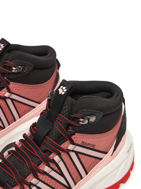 Jack Wolfskin Jack Wolfskin Трекінгові черевики Wild Hike Texapore Mid A65580 Рожевий