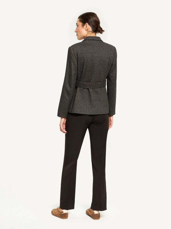 KMX KMX Marynarka 107870005 Brązowy Fitted Fit