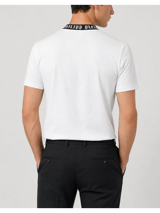 PHILIPP PLEIN PHILIPP PLEIN T-Shirt 31654 Biały Regular Fit