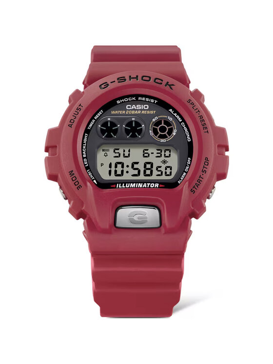 Casio Casio Zegarek DW-6900TR-4ER Czerwony