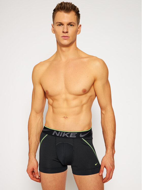 Nike Nike Set od 2 para bokserica Breathe Micro 0000KE1019 Crna