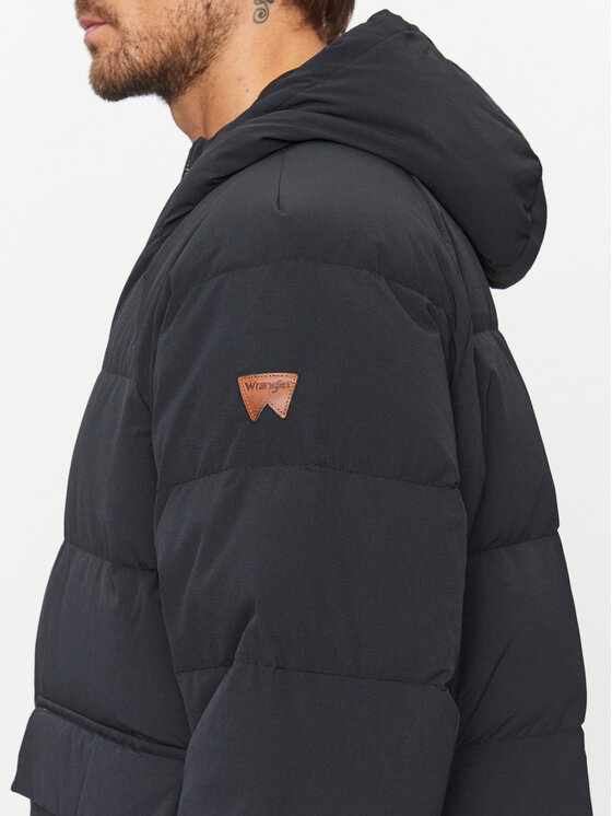 Wrangler Wrangler Bunda pro přechodné období 112341014 Černá Oversize