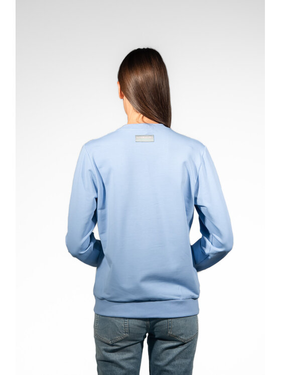 MANDRAGORA MANDRAGORA Felpa unicorn Blu Regular Fit