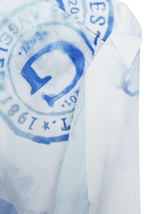 Guess Guess Übergangsjacke L6GL00 WCFM2 Blau Regular Fit