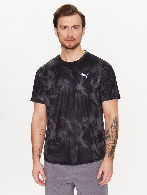 Puma Tricou tehnic Run Favorite 523268 Negru Regular Fit