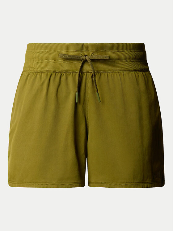 The North Face The North Face Sportovní kraťasy Aphrodite NF0A86YK Zelená Regular Fit