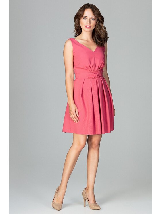 Lenitif Lenitif Vestito K487 Arancione Regular Fit