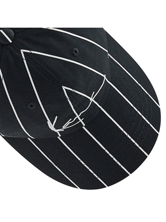 Karl Kani Karl Kani Cappellino Signature Pinstripe 7004096 Nero