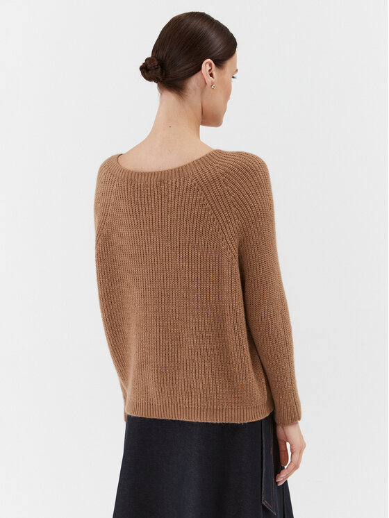 Weekend Max Mara Weekend Max Mara Pulover Xeno 2353661133 Rjava Regular Fit