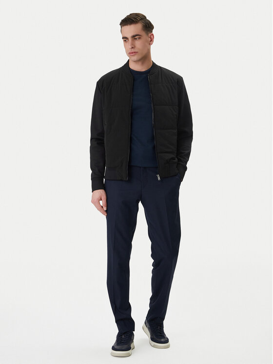 BOSS BOSS Mikina H-Skiles 100 50532767 Čierna Regular Fit
