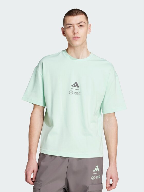 adidas adidas T-Shirt 147517 Zielony Loose Fit