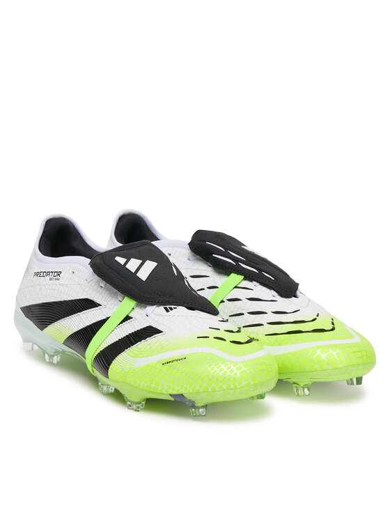 adidas adidas Jalgpallijalatsid Predator Pro Fold-Over Tongue Firm Ground JS4071 Valge