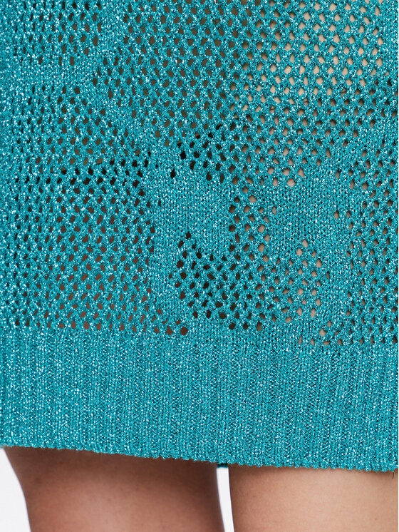 PINKO Pinko Strickkleid Abbracciato 100631 A0K2 Grün Regular Fit