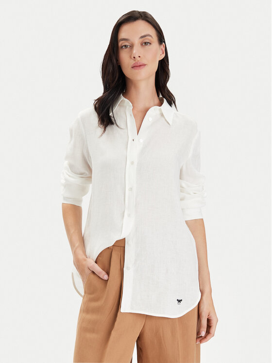 Weekend Max Mara Weekend Max Mara Сорочка Werner 2415111042 Білий Regular Fit