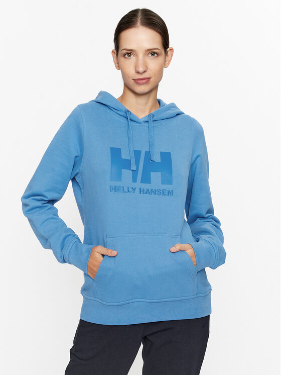 Helly Hansen Majica Dugih Rukava Logo 33978 Plava Regular Fit