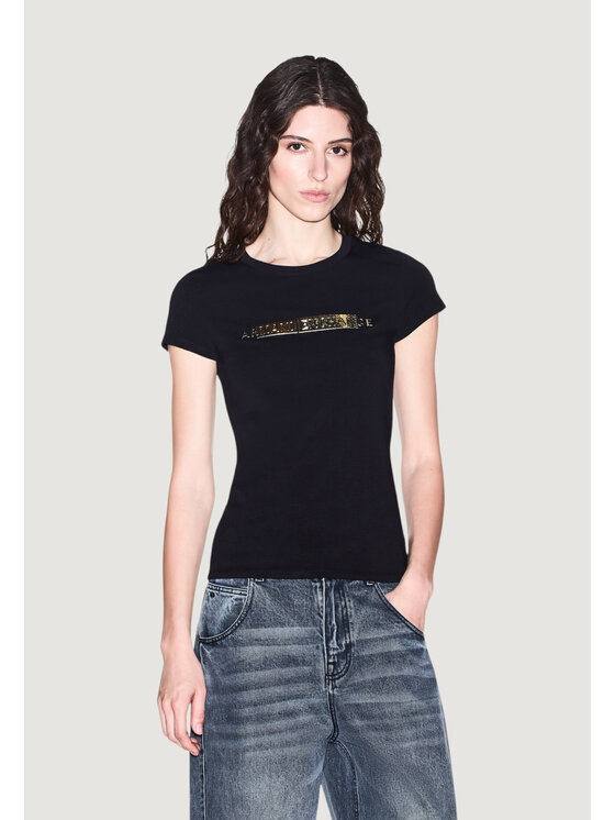 Armani Exchange Armani Exchange T-Shirt XW002811 AF16294 Czarny Casual Fit