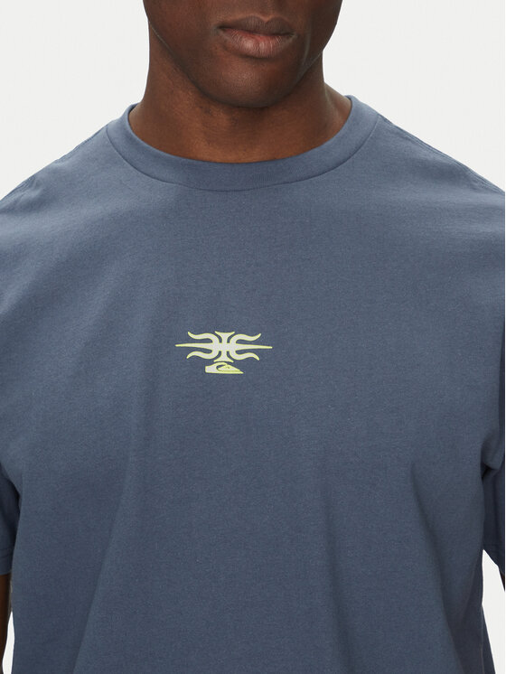Quiksilver Quiksilver Тишърт EQYZT08017 Тъмносин Relaxed Fit